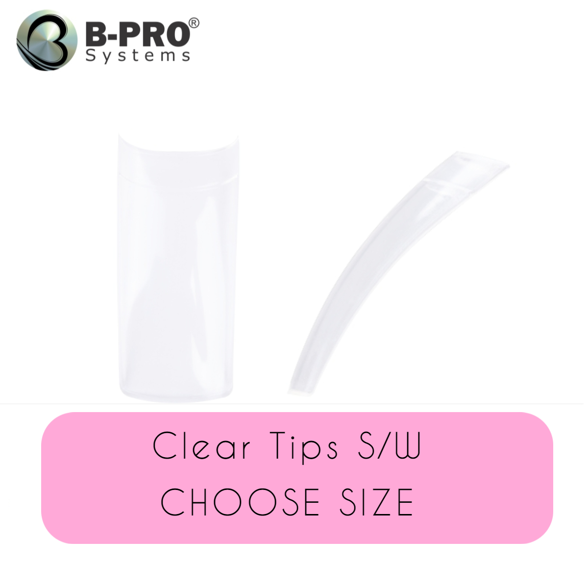 Tips Clear refill pack S/W - B-PRO Systems